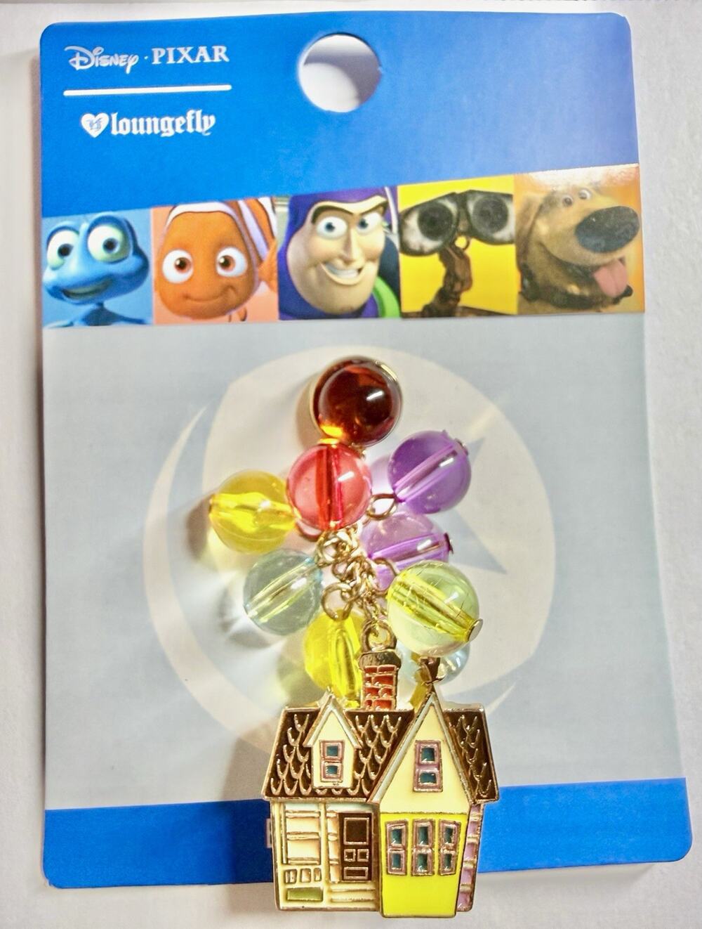 Loungefly Disney Pixar Up House Balloon Cluster Dangle Single Pin
